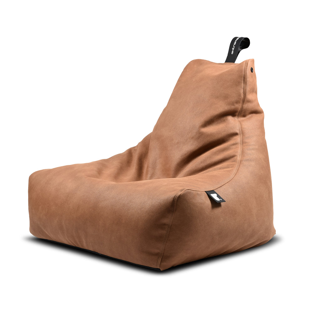 Extreme Lounging B-bag Mighty-B Luxury zitzak in de kleur lichtbruin